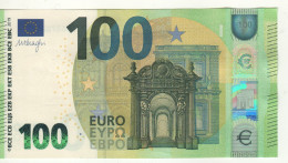 100 EURO  Firma DRAGHI   E 010 C1     EA6370268392  /   FDS - UNC - 100 Euro