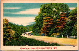 Kentucky Greetings From Nortonville 1950 - Louisville