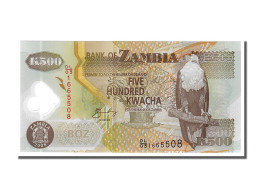 Billet, Zambie, 500 Kwacha, 2008, NEUF - Zambie