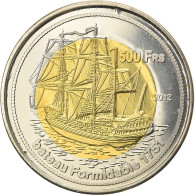 Monnaie, France, 500 Francs, 2012, Bassas Da India, SPL, Bi-Metallic - Otros & Sin Clasificación
