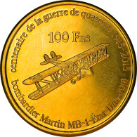 Monnaie, France, 100 Francs, 2015, Ile Juan Da Nova, SPL, Bronze-Aluminium - Otros & Sin Clasificación