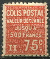 FRANCE - Y&T Colis Postaux N° 98 * - Neufs