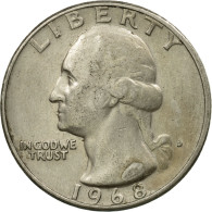 Monnaie, États-Unis, Washington Quarter, Quarter, 1968, U.S. Mint, Denver, TTB - 1932-1998: Washington
