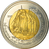 Monnaie, France, 500 Francs, 2013, Ile Juan Da Nova, SPL, Bi-Metallic - Otros & Sin Clasificación