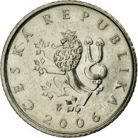 Monnaie, République Tchèque, Koruna, 2006, TTB, Nickel Plated Steel, KM:7 - Repubblica Ceca