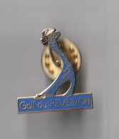 PIN'S THEME SPORT GOLFEUR  GOLF  DU PEVEILION - Golf