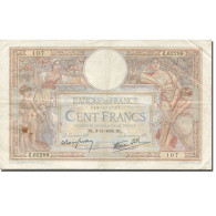 France, 100 Francs, Luc Olivier Merson, 1938, 1938-11-03, TTB, Fayette:25.34 - 100 F 1908-1939 ''Luc Olivier Merson''