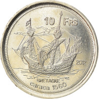 Monnaie, France, 10 Francs, 2012, Bassas Da India, SPL, Cupro-nickel Aluminium - Otros & Sin Clasificación