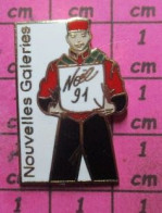 812G Pin's Pins / Beau Et Rare / NOEL 91 NOUVELLES GALERIES GROOM - Navidad