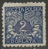 POLOGNE / TAXE N° 22 OBLITERE - Taxe