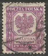 POLOGNE / DE SERVICE N° 17 OBLITERE - Servizio