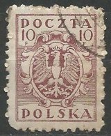 POLOGNE N° 161 OBLITERE - Oblitérés