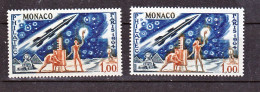 Monaco  636 Variété Flammes Oranges Et Normal Philatec 1964  Neuf ** TB  MNH Sin Charnela - Varietà