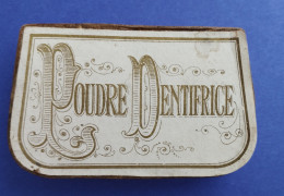 BOITE POUDRE DE DENTIFRICE ANCIENNE, CARTON - Produits De Beauté