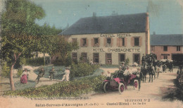 SAINT GERVAIS D'AUVERGNE : CASTEL HOTEL - LE JARDIN - Saint Gervais D'Auvergne