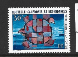 New Caledonia 1978 Turtle 30 Fr Single MNH - Ongebruikt