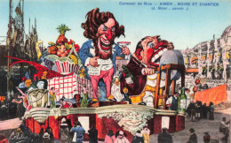 FRANCE - Nice - Carnaval De Nice - Aimer, Boire Et Chanter - Char - Colorisé - Carte Postale Ancienne - Carnevale