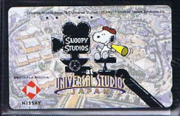 Télécartes Carte Telephonique Phonecard Japon Japan  Telecarte Theme Snoopy - Comics