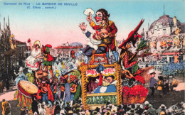 FRANCE - Nice - Carnaval De Nice - Le Barbier De Seville - Char - Colorisé - Animé - Carte Postale Ancienne - Carnaval