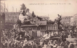 FRANCE - Nice - Carnaval De Nice 1922 - Le Prince De Vite En Val - Char - Animé - Carte Postale Ancienne - Carnevale