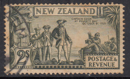 2s Used Captain Cook, New Zealand SG589, (Perf.,13½ X 13½) 1936 - Usati