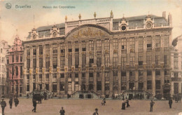 BELGIQUE - Bruxelles - Maison Des Corporations - Colorisé - Carte Postale Ancienne - Monuments