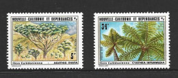 New Caledonia 1979 Trees Flora Set Of 2 MNH - Ongebruikt