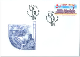 Slovakia 2023 The 175th Anniversary Of Slovak Rail Transport FDC - FDC