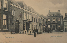 Doetinchem (Gld.) Markt En Stadhuis (Veel Volk) 1902 - Doetinchem
