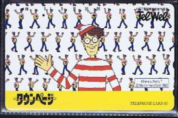Télécartes Carte Telephonique Phonecard Japon Japan  Telecarte Theme Wally - Comics