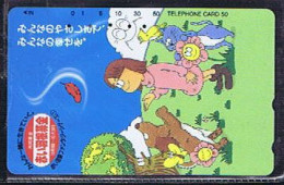 Télécartes Carte Telephonique Phonecard Japon Japan  Telecarte Theme Bd - Comics