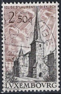 Luxemburg - St. Laurentiuskirche, Diekirch (MiNr: 659) 1962 - Gest Used Obl - Used Stamps