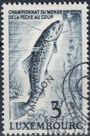 Luxemburg - Bachforelle (Salmo Trutta Forma Fario) [WM Angeln] (MiNr: 682) 1963 - Gest Used Obl - Used Stamps