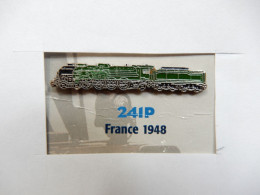 Beau Pin's , Transport Train , Locomotive à Vapeur , SNCF , 241P , France 1948 - Transports