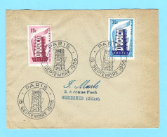 Europa 1076 + 1077 Cachet Europa - 1956