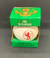 Old St.Andrews Scotch Whisky. Bouteille Miniature Sous Forme De Balle De Golf. 5 Cl. Pas Ouverte. Golf. - Whisky