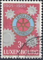 Luxemburg - 60 Jahre Rotary International (MiNr: 709) 1965 - Gest Used Obl - Used Stamps