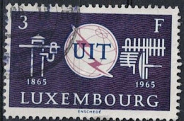 Luxemburg - 100 Jahre UIT (MiNr: 714) 1965 - Gest Used Obl - Usati