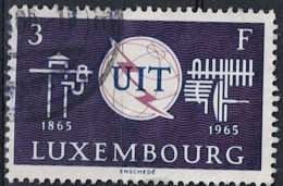 Luxemburg - 100 Jahre UIT (MiNr: 714) 1965 - Gest Used Obl - Oblitérés