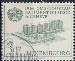 Luxemburg - Neues WHO-Gebäude Bern (MiNr: 724) 1966 - Gest Used Obl - Gebraucht