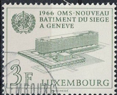 Luxemburg - Neues WHO-Gebäude Bern (MiNr: 724) 1966 - Gest Used Obl - Oblitérés