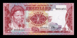 Suazilandia Swaziland 1 Lilangeni 1974 Pick 1 Sc Unc - Swaziland