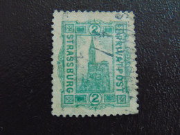 N°. 6 Oblitéré (catalogue De L'ASPAL) Des Postes Locales De Strasbourg - Used Stamps