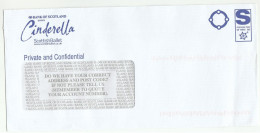 THEATRE - 'CINDERELLA'  BALLET ADVERT Cover  'POSTAGE PAID C9 10015 GB' Ppi Stamp Theatre Banking Bank - Theatre