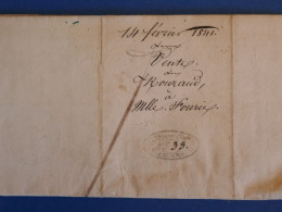 BZ2  FRANCE  VENTE PAR AUTORITé DE JUSTICE  1841 ++A FOIX + - Unclassified