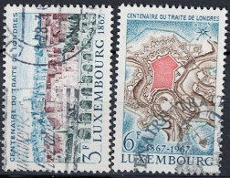 Luxemburg - 100 Jahre Londoner Vertrag (MiNr: 746/7) 1967 - Gest Used Obl - Used Stamps