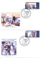 2023. Transnistria, Radio And Television In Transnisnistria, FDC, 2v, Imperforated Stamps, Mint/** - Moldavie