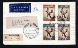 Somalia AFIS 1957, FDC, 2a CAMPAGNA ANTITUBERCOLARE - Somalie (AFIS)