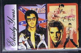 Télécartes Carte Telephonique Phonecard Japon Japan  Telecarte Theme Vedette  Elvis Presley - Personnages