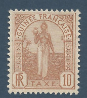 GUINEE Taxe N° 2 NEUF*  CHARNIERE  / Hinge / MH - Andere & Zonder Classificatie